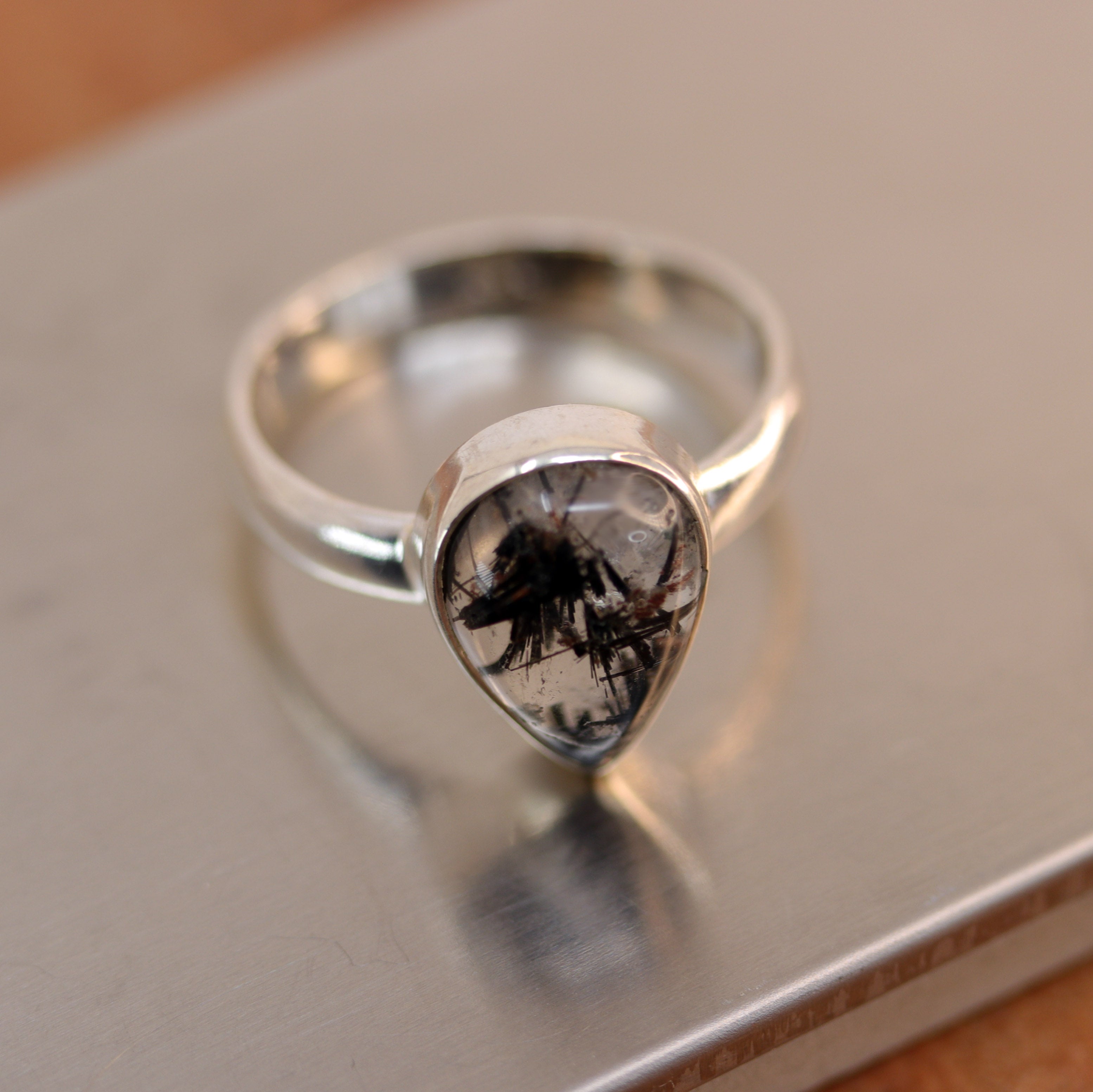 2024 Herkimer Diamond Ring, Size 8