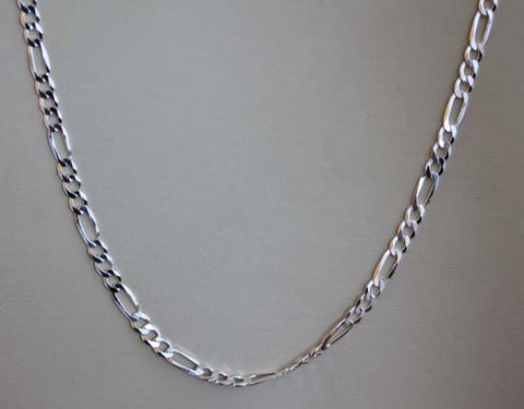 925 Sterling Silver 24 Inch Long Men's Chain – Jewelry Native American