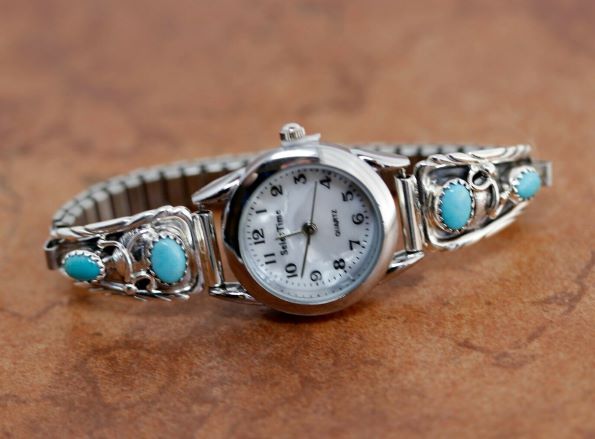 Sterling silver outlet ladies watch sale