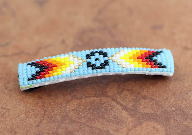 Deals Beaded Barrette Handcrafted NEW